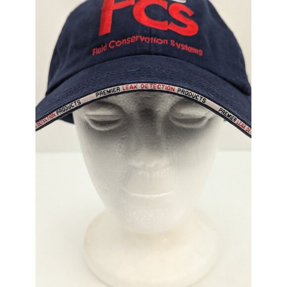 FCS Fluid Conservation Systems Men Blue Adjustable Strap Back Cap Hat - Picture 2 of 8